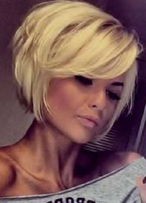 Blonde Haircuts With Bangs 83