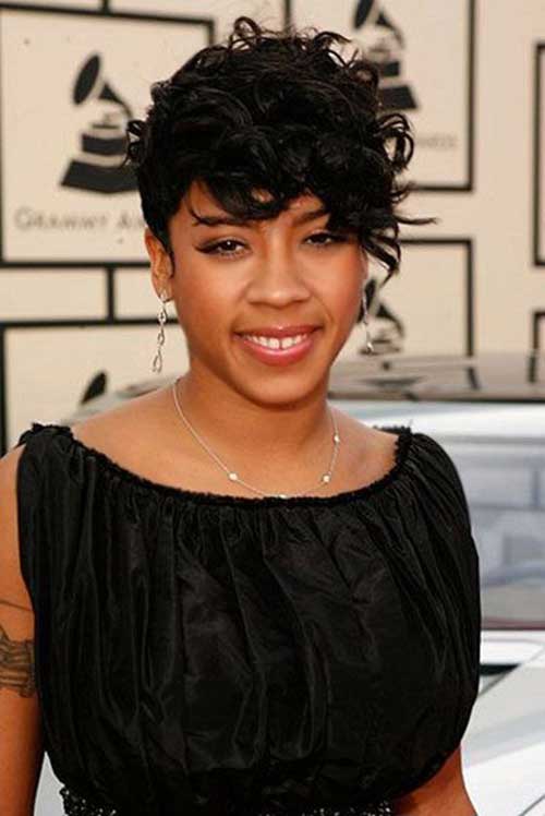 Short Hairstyles with Bangs for Black Women | Short ...