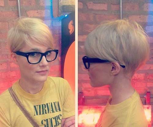 Blonde Pixie Cuts