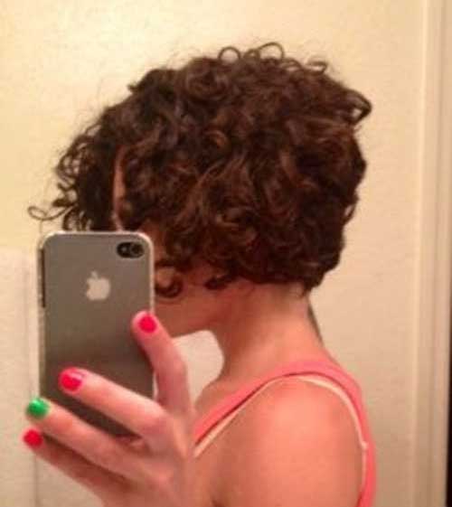 Hairstyles for Curly Short Hair