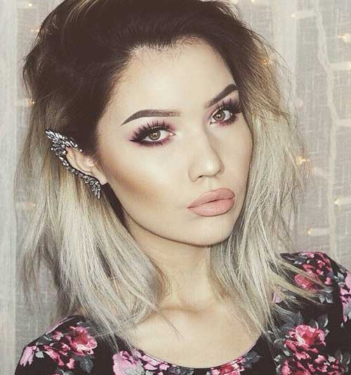 Ombre Hair Color for Short Hair-17