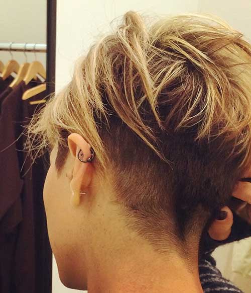 Pixie Hairstyles Back View for Women