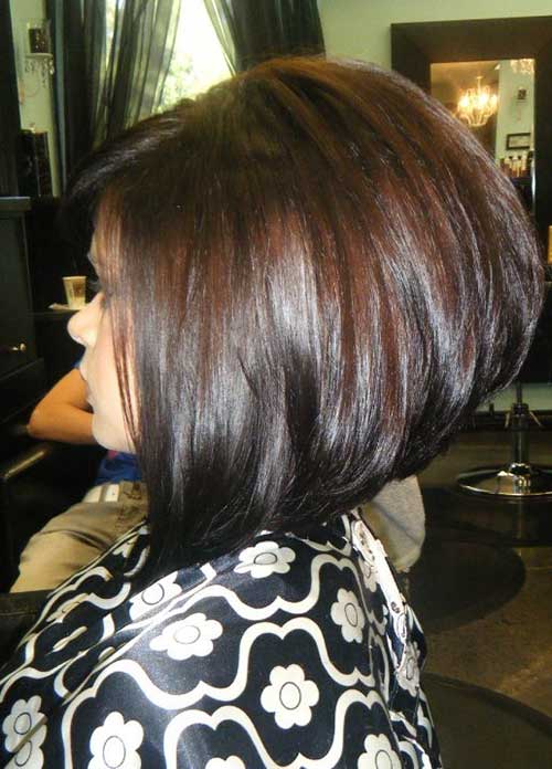 Short Stacked Haircuts for Straight Thick Hair