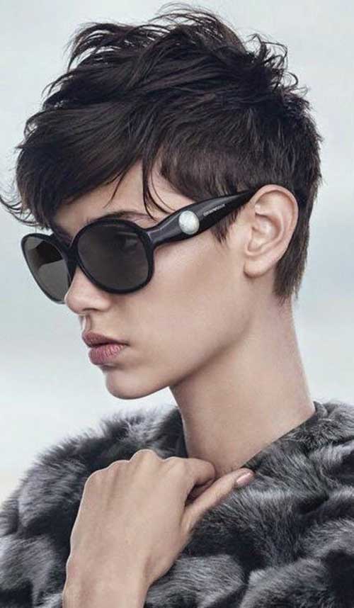 Super Short Casual Pixie Hairstyles