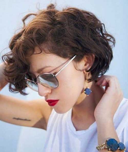 Trendy Curly Short Hairstyles 2015