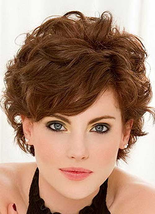 Wavy Curly Short Hairstyles 2015