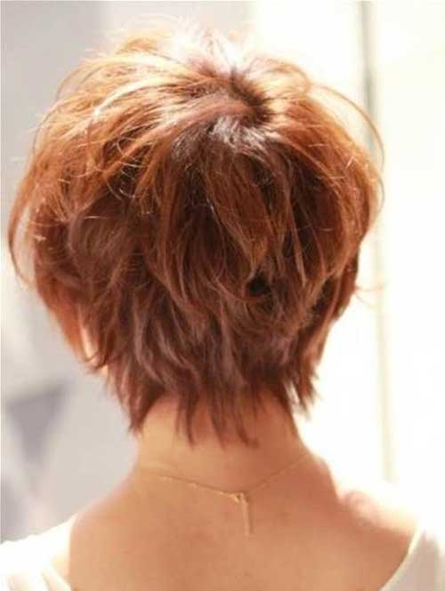 Short Hairstyles Back View for Women over 50