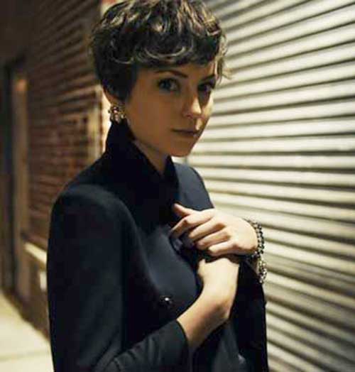 Short Pixie Cut Curly Hairstyles