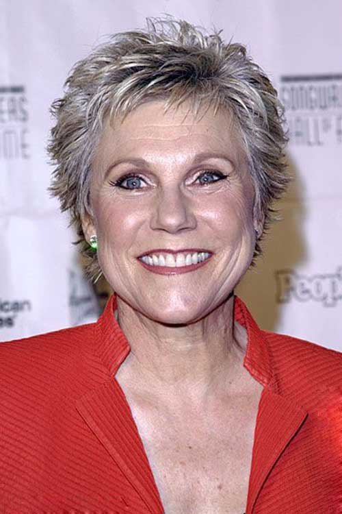 Short Spiky Haircuts for Older Ladies