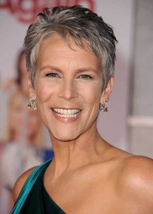 Trendy Short Pixie Haircuts for Older Ladies