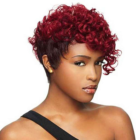 Short Curly Hairstyles Black Women - 10- 