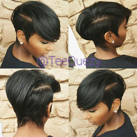 Short Hairstyles for Black Women - 10- 