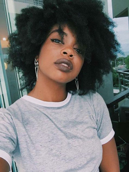 Short Curly Hairstyles Black Women - 15- 