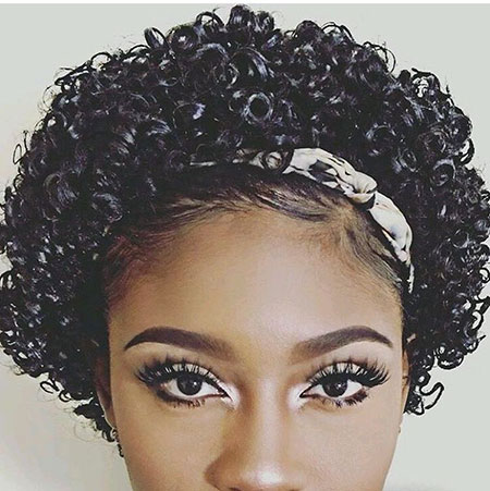 Short Curly Hairstyles Black Women - 16-