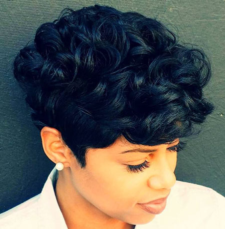Short Curly Hairstyles Black Women - 23-