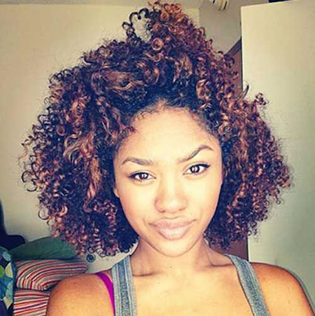 Short Curly Hairstyles Black Women - 39-