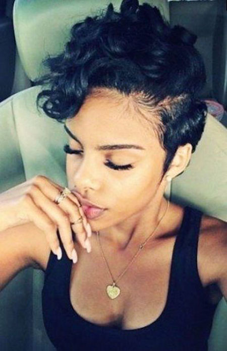 Short Haircuts for Black Women - 43- 