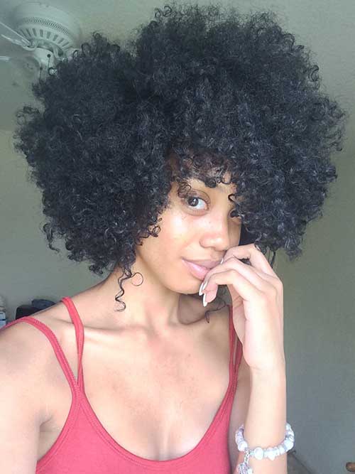 Short Kinky Curly Hairstyles for Short Afro Hair