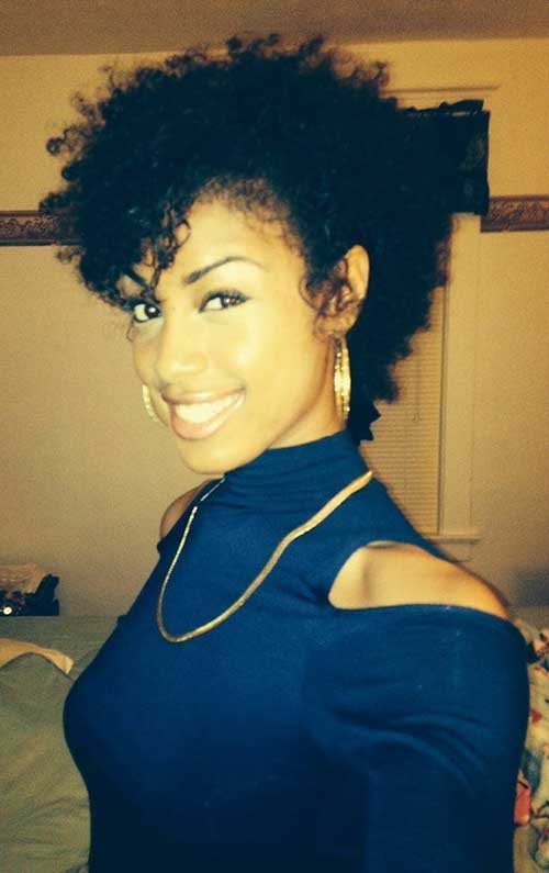 Trendy Afro Hairstyles for Short Hair Ideas