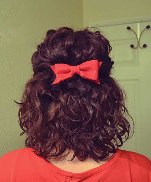 Hairstyles for Short Curly Hair-8
