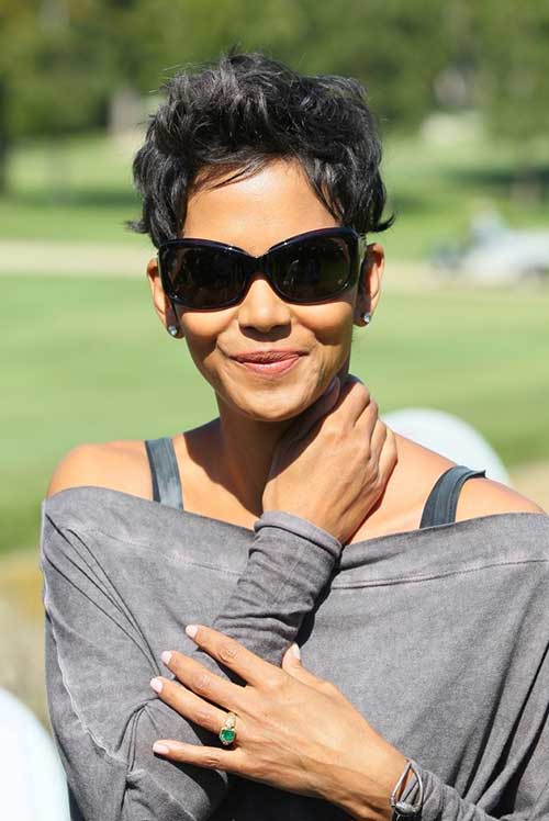 Halle Berry Short Hairstyles Short Hairstyles Haircuts 2019 2020