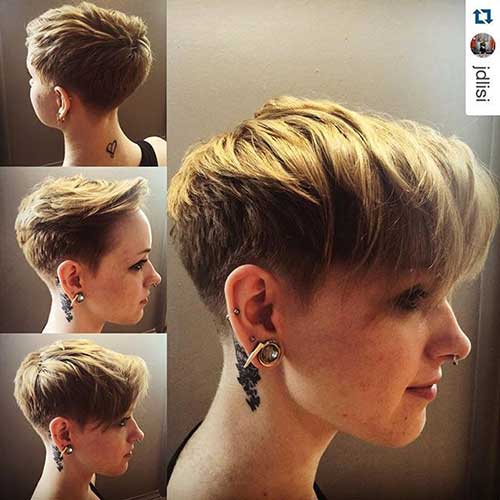 6.Short Trendy Hairstyle