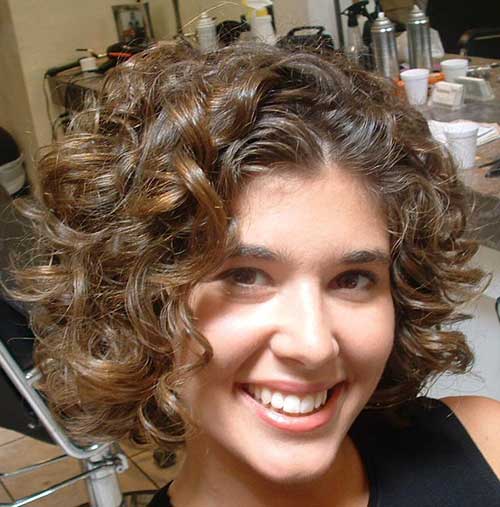 Curly Perms for Short Hair-8