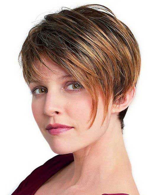 8.Short Trendy Hairstyle
