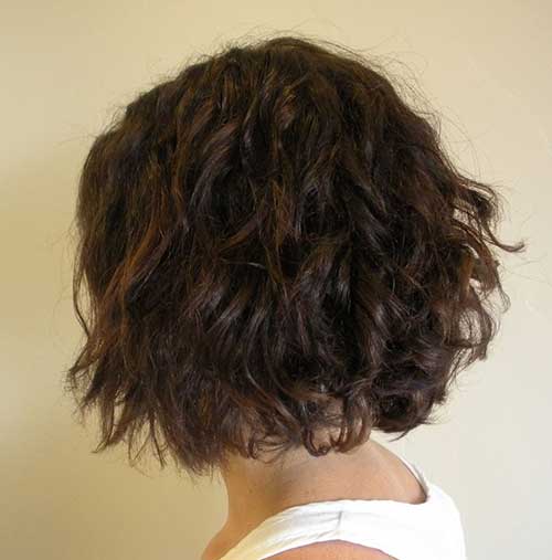 9.Curly Perms Short Hair