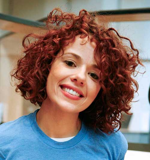 Short Red Curly Hair