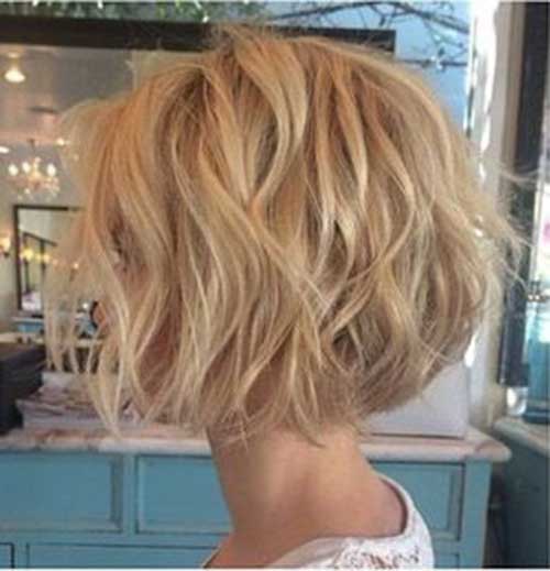 10.Blonde Short Hairstyle