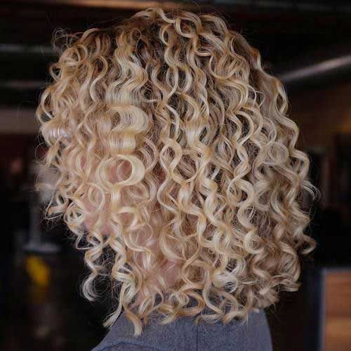 11.Short Curly Hairstyle