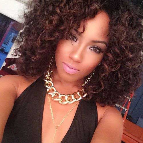 Short Curly Weave Hairstyles-15
