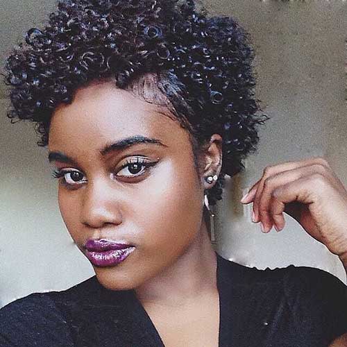 Naturally Curly Short Hairstyles-17