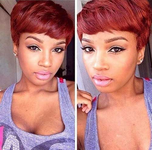 Pixie Hairstyles for Black Women-17