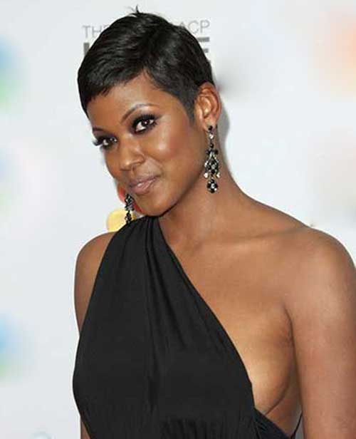 Pixie Hairstyles for Black Women-19