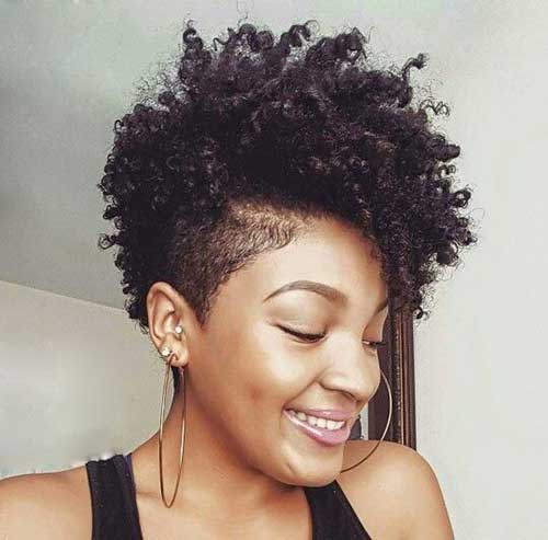 Naturally Curly Short Hairstyles-24