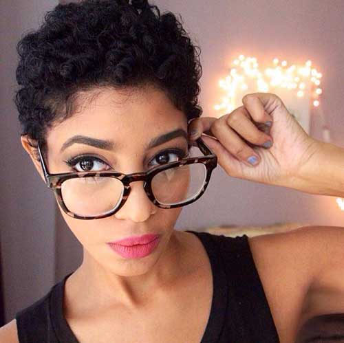 Short Curly Hairstyles for Black Women-30