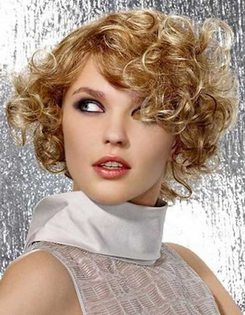 Curly Hairstyles with Bangs-7