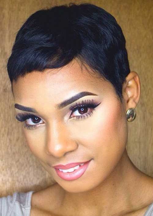 Pixie Hairstyles for Black Women-7