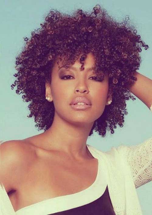 Black Women Short Curly Hairstyles