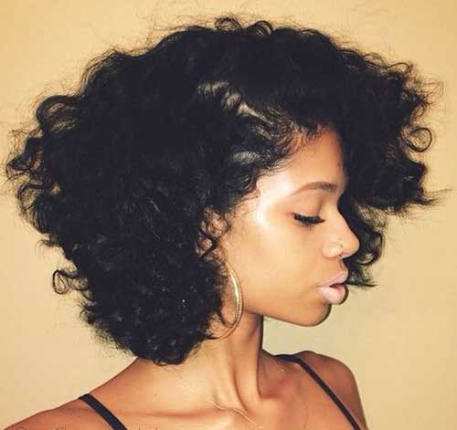 Short Curly Weave Styles