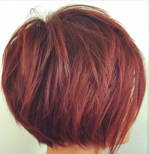 Hairstyles for Short Layered Hair-9