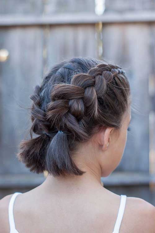 Short Hairstyles with Braid