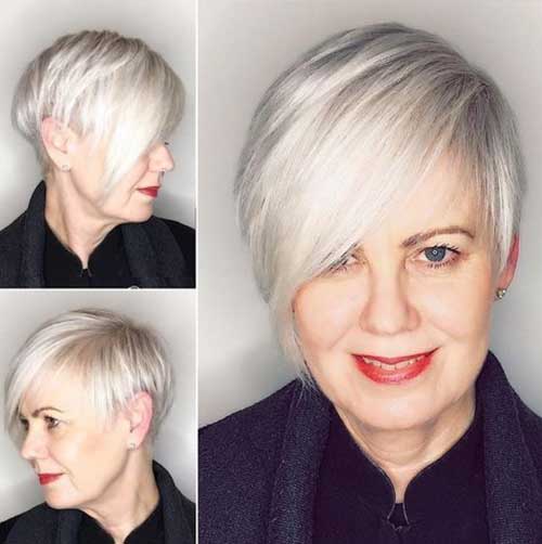 Short Haircuts for Older Ladies