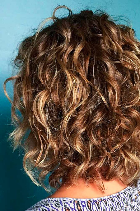 Hair Curly Women Balayage