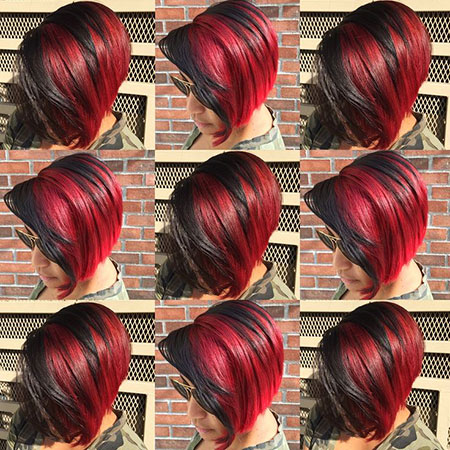 Red Hair Color for Short Hair, Hair Bob Color Red