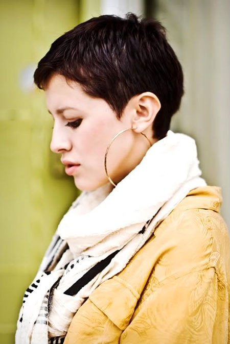 Very Short Pixie Cut, Pixie All Over Natural