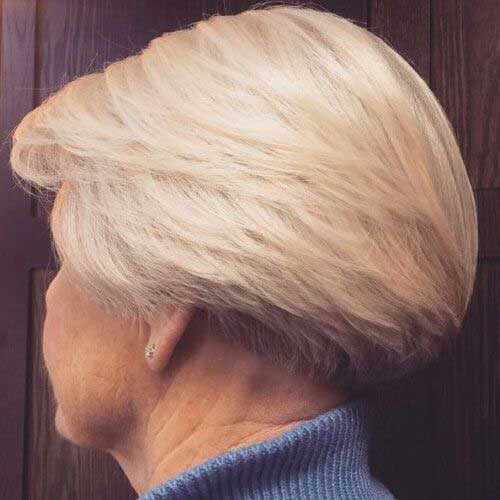 11.Cute Short Haircuts for Older Women