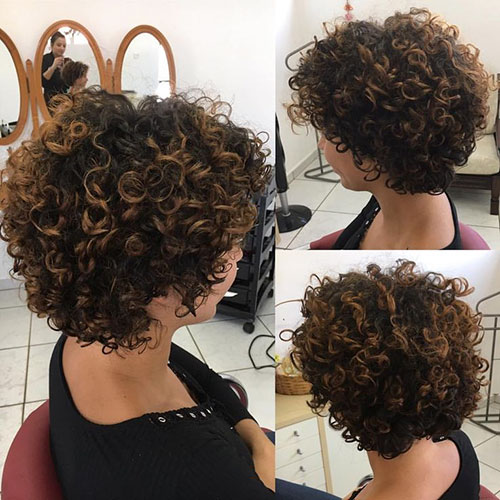 Short Curly Bob Hairstyles For Women